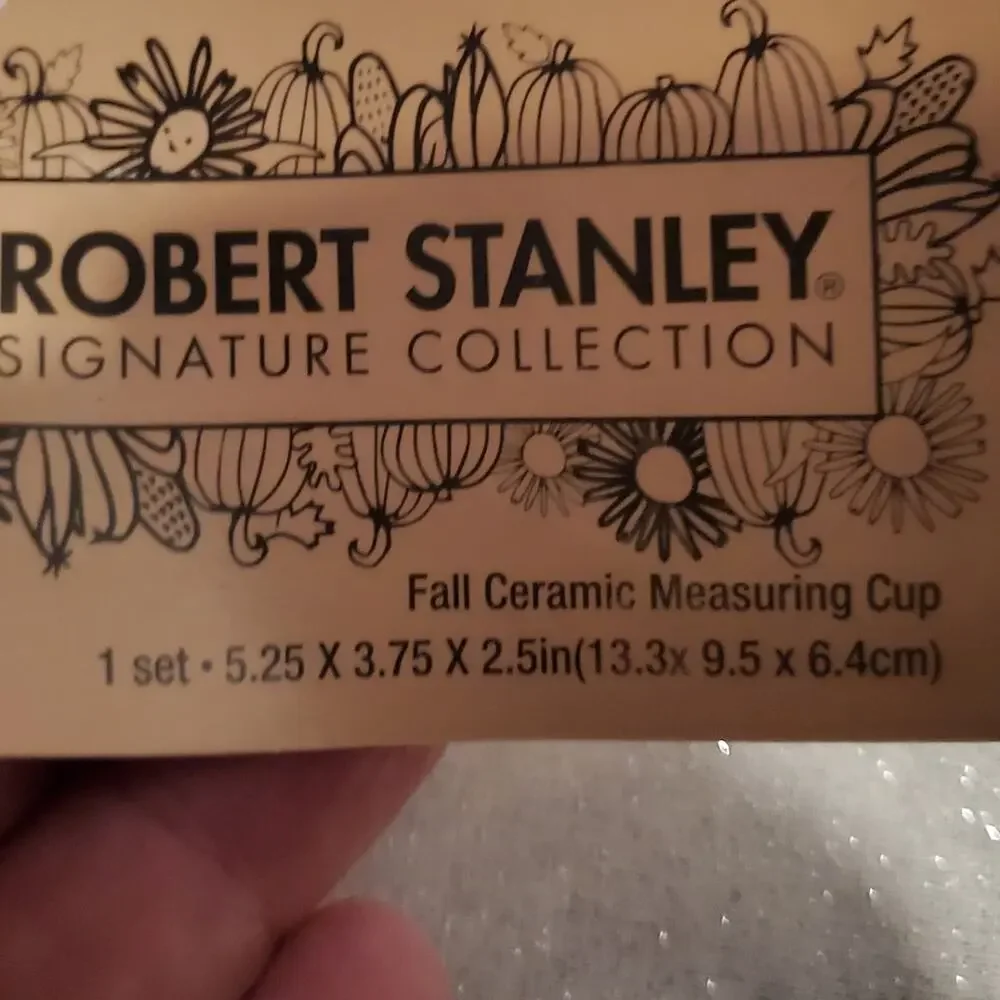Robert Stanley Fall Harvest Sunflower Holiday Measuring Cups Set of 4
